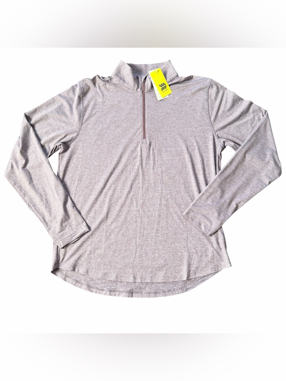 All in Motion Women’s Large Soft Stretch 1/2 Zip Pullover Mauve NWT